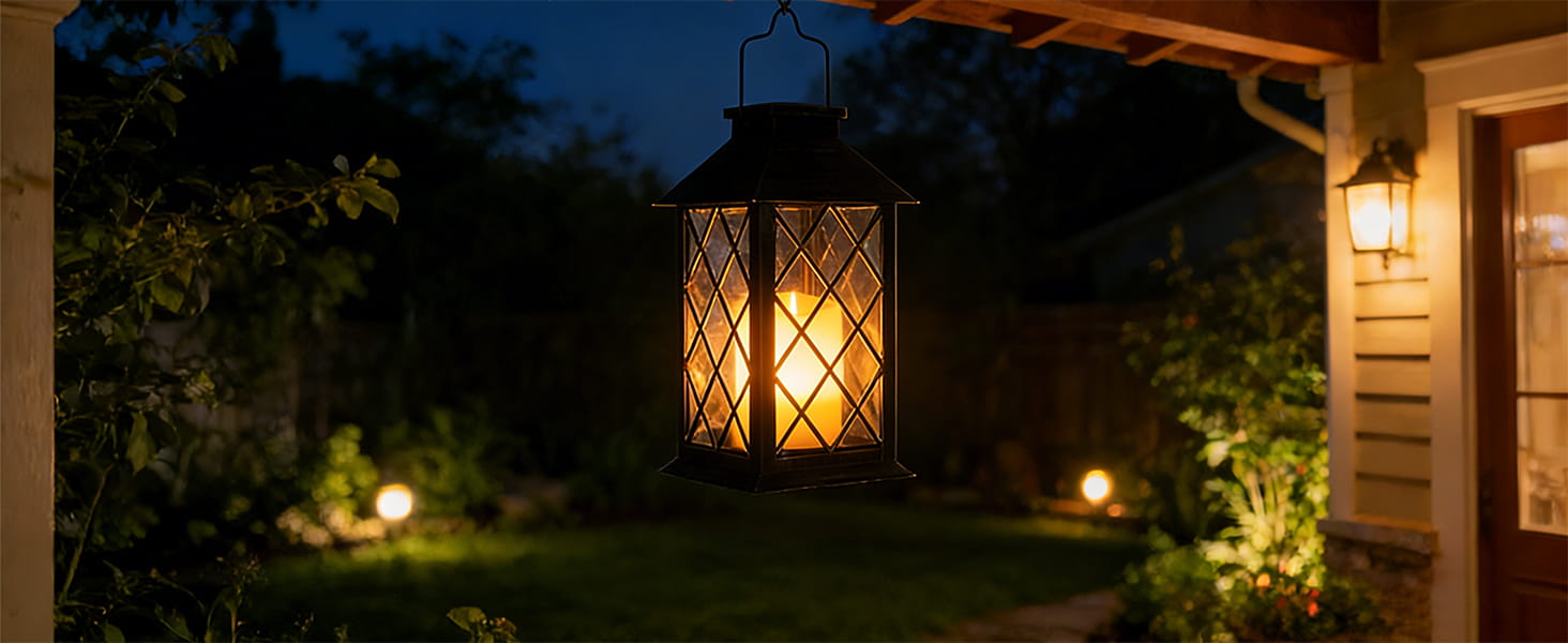 hanging solar lanterns