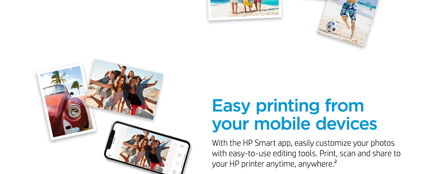 hp smart app mobile printing photo editing