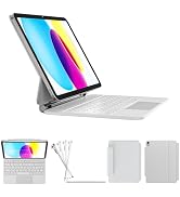 RAYMCRAFT for iPad 11th(A16, 2025)/10th Generation Case with Keyboard, Magic Keyboard 2022, Sprin...