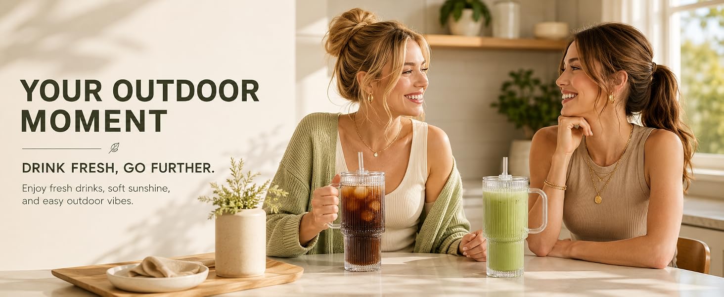Iced coffee cup