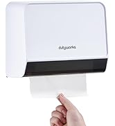 Paper Towel Dispenser Wall Mounted,Commercial Multifold Hand Towel Holder Napkin Dispenser for Ki...