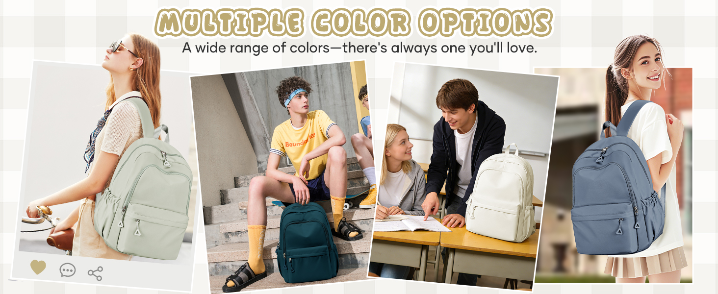 Multiple color options