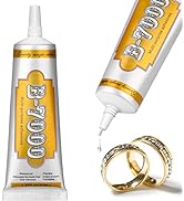 B 7000 Fabric Glue with Precision Tips, Upgrade Industrial Strength Adhesive B-7000 Glue Clear fo...