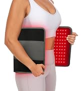 Comfytemp Red Light Therapy Pad for Body, Wearable Near Infrared Light Wrap, 660nm & 850nm Light ...