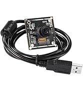 Arducam 120fps Global Shutter USB Camera Board, 1MP 720P OV9281 UVC Webcam Module with Low Distor...