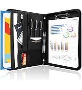 ProCase Portfolio Business Padfolio Folder with Zipper, Conference Meeting Executive File Legal D...
