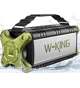 Portable Speakers Bluetooth Wireless, Upgraded IPX7 Waterproof Outdoor Loud Bluetooth Speaker wit...