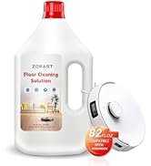 ZORAST Floor Cleaning Solution, 82 Fl Oz, Compatible with All Roborock Mopping Robots (S7, S8, Qr...