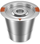FAQQMCVY Reusable K Cups Coffee Pods for Keurig: Full Stainless Steel Refillable K Cups Coffee Fi...