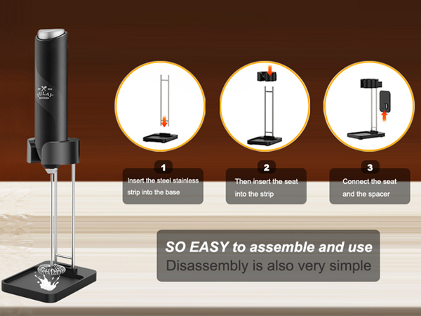 milk frother stand