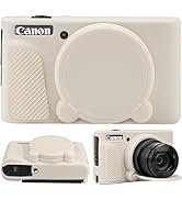 SZHSYJY Camera Case for Canon PowerShot SX740/ SX730 Digital Camera,Soft Silicone Protective Bag ...
