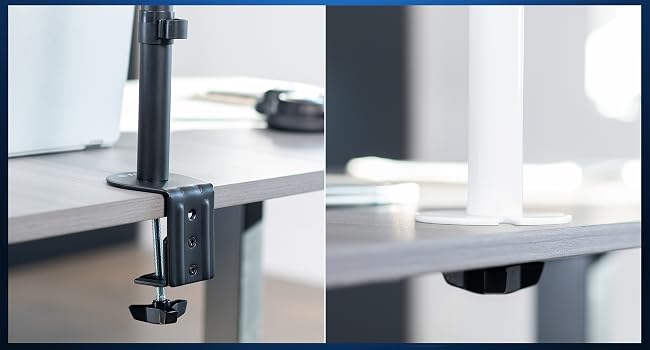 C Clamp or Grommet Mounting