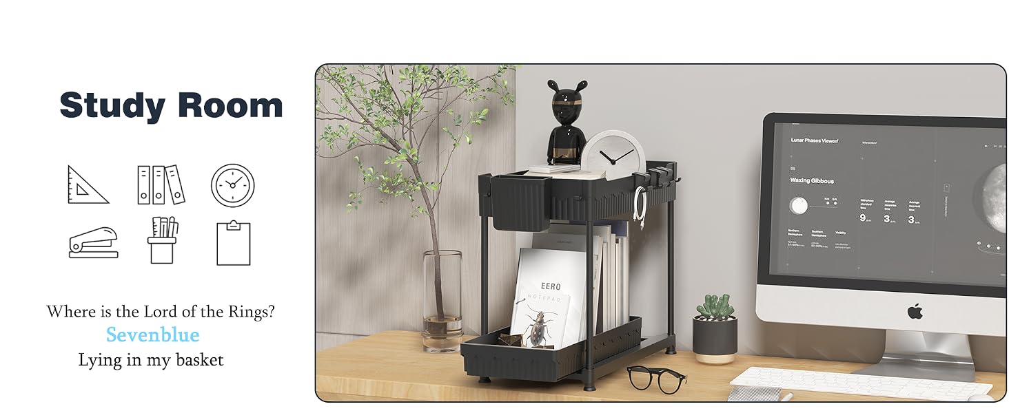 Sevenblue Study Room under sink organizer