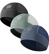 WTACTFUL 3-Pack Breathable Mesh Skull Cap Helmet Liner for Men Women Summer | Lightweight Cooling...