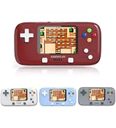 GAMINJA Handheld Game Console 8 +16 Bit Build in 300 Classic Games(Red) | Retro Gaming Console 20...