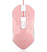 MageGee G6 Wired Gaming Mouse, Ergonomic USB Optical Mouse with 7 Colors Breathing LED Backlit, 6...