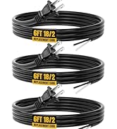Replacement Power Cord ((6' ft, 18/2) Power Tool Cord)