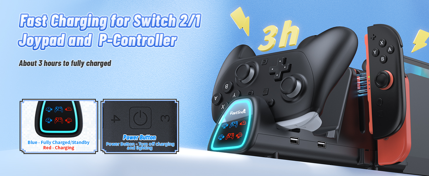 nintendo switch 2 controller charging dock