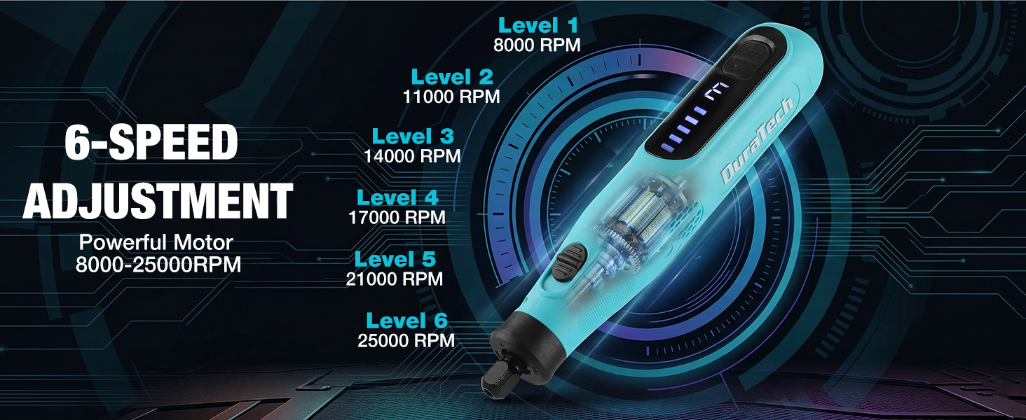 6 speed adjustment