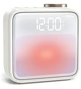 AIRIVO Alarm Clock Night Lights, Built-in Battery Alarm Clock for Bedrooms, 6 Scenes & White Nois...