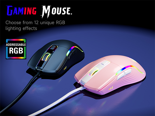 wired gaiming mouse