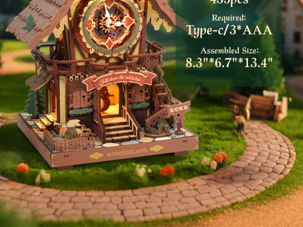 Wooden Clock Kit