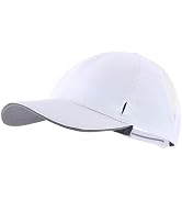 Connectyle Mens Womens Quick Dry Performance Running Cap Lightweight Reflective Sports Hat UPF 50...