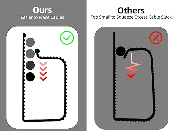 Cable Management Under Desk