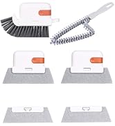 Window Track Cleaner 6 PCS, Window Groove Cleaning Brush Tools Set for Window, Sliding Door Track...