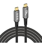 USB4 Cable, with Thunderbolt 4 Cable, 240 W Charging Cable, 40 Gbps Data Cable, 8K @ 60Hz 4K120Hz...