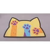 Casaido Cat Food Mat for Pet Dog Food Mat, Cat Mat for Food and Water, Cat Feeding Mat Pet Dog Ca...