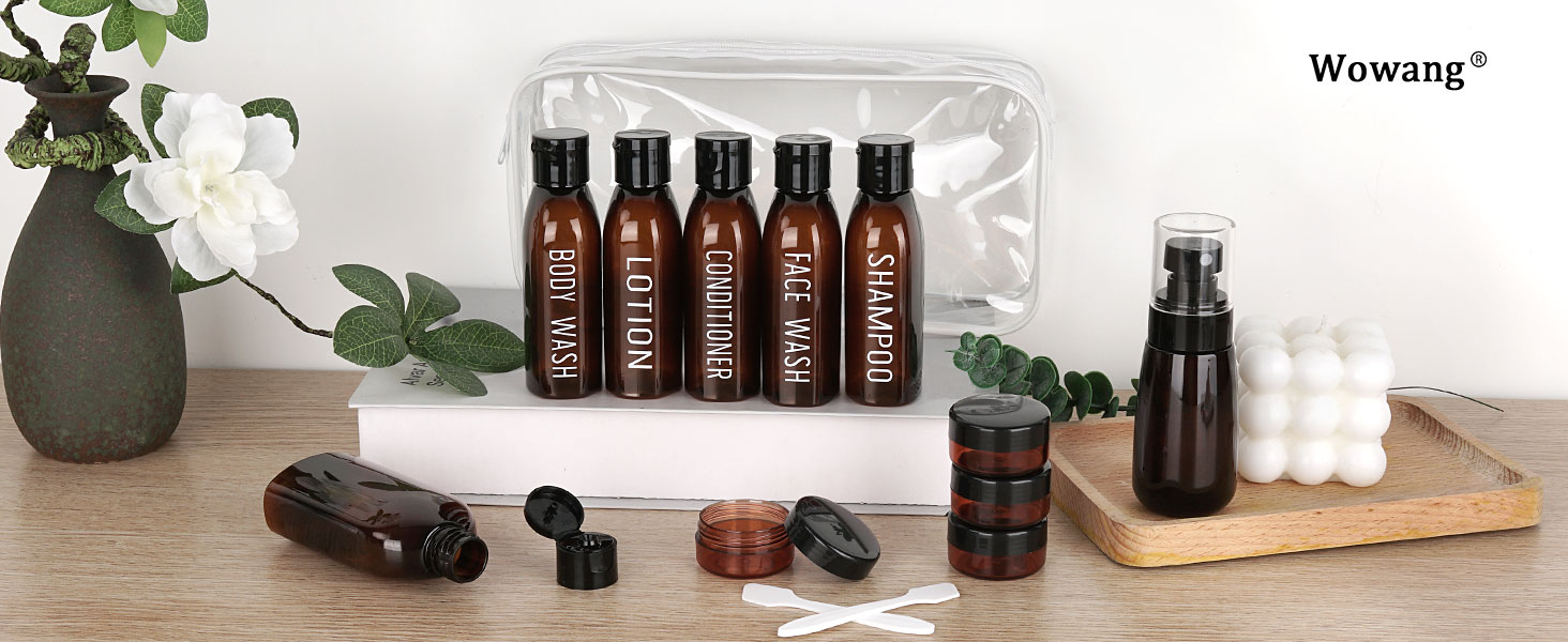 travel bottles for toiletries