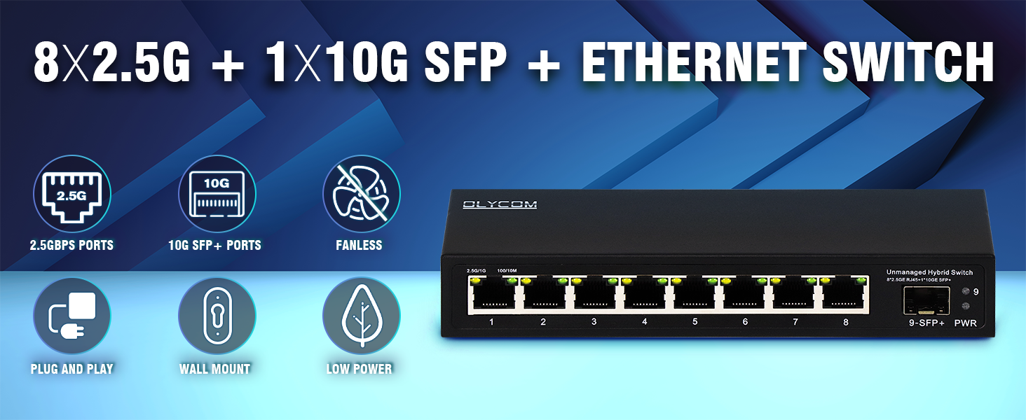 8port 2.5G switch