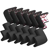 12 Pack Soft Corner Protector Baby Proofing Edge and Corner Guards, Safety Pre-Taped Rubber Foam ...