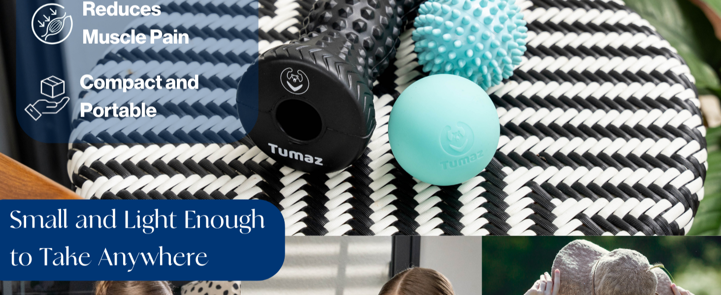 Tumaz Foot Roller Massage Ball Set