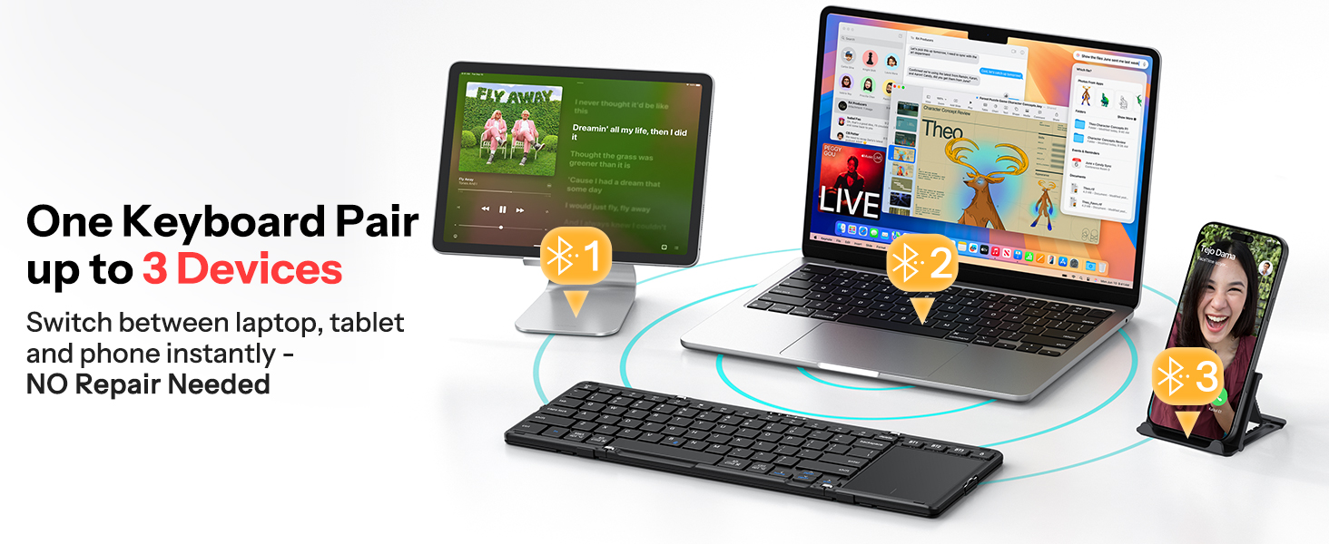 foldable keyboard