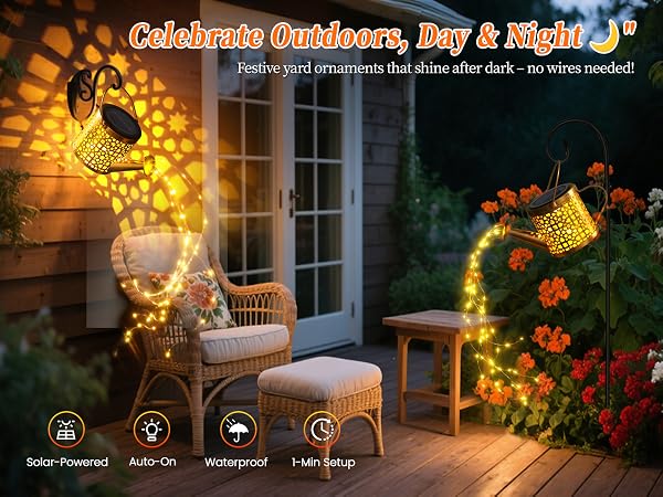 Solar Lights Outdoor Decorative