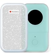 Phomemo D30 Label Maker Case - Sparkly Silicone Cover, Shockproof & Anti-Scratch, Soft Grip, Prot...