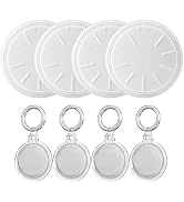 Key Finder 4 Pack, Compatible with Apple Find My (iOS Only), Bluetooth Tracker & Locator for Keys...