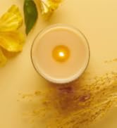 yellow candle