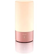 Hifree Table Lamp, Touch Sensor LED Bedside Lamp, Tunable Warm White Desk Lamp, RGB Color Changin...