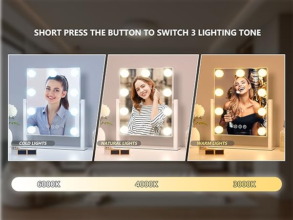 vanity mirror with lights