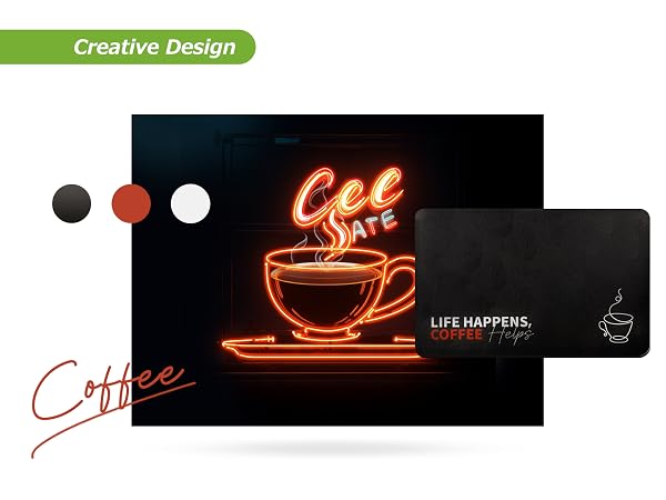 Matace Coffee Maker Mat Dish Drying Mat for Kitchen Counter Design Inspiration COFFEE LOVER