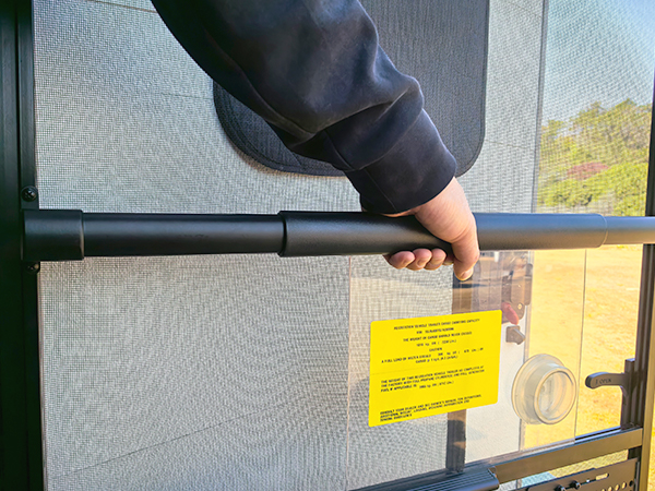 rv door handle