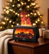 fireplace diffuser flame essential oil diffuser humidifier for bedroom aromatherapy diffuser