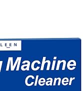 Xcleen Washing Machine Cleaner and Deodorizer Tablets, Washer Cleaner for High-Efficiency He Wash...