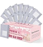 NXJ INFILILA Foil Nail Wraps - 300PCS Gel Nail Polish Remover Foil Wraps for Nails, Soak Off Gel ...