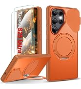 Gritup for Samsung Galaxy S25 Ultra Case,Flip Camera Cover | with Screen Protector,Ring Holder St...