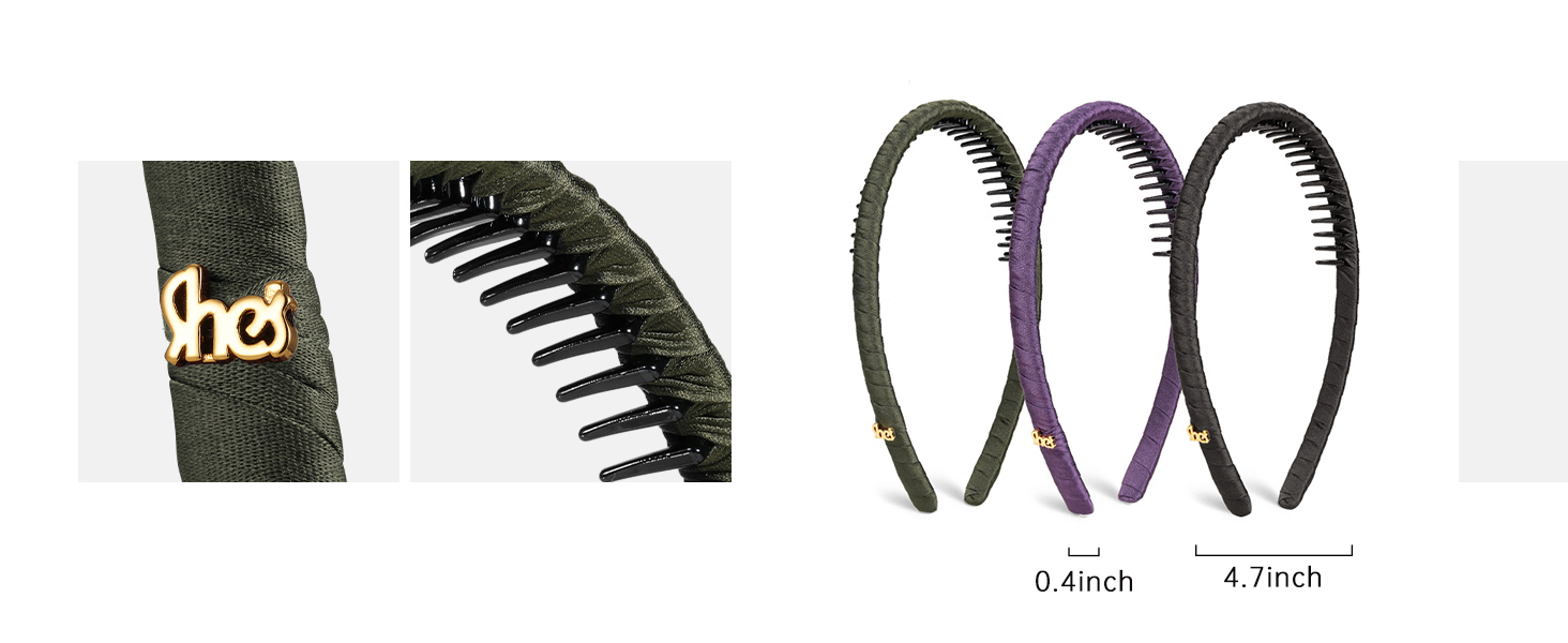 Classic Simple Thin Headbands for Women