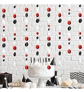 MIAHART 52 Feet Circle Dots Garland Lavender Paper Garland for Birthday Bridal Wedding Baby Showe...